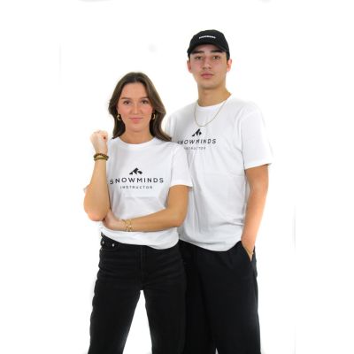 Ski t-shirt - Instructor Tee - White - Women