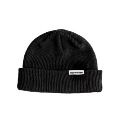 Hipster Beanie Black - Unisex